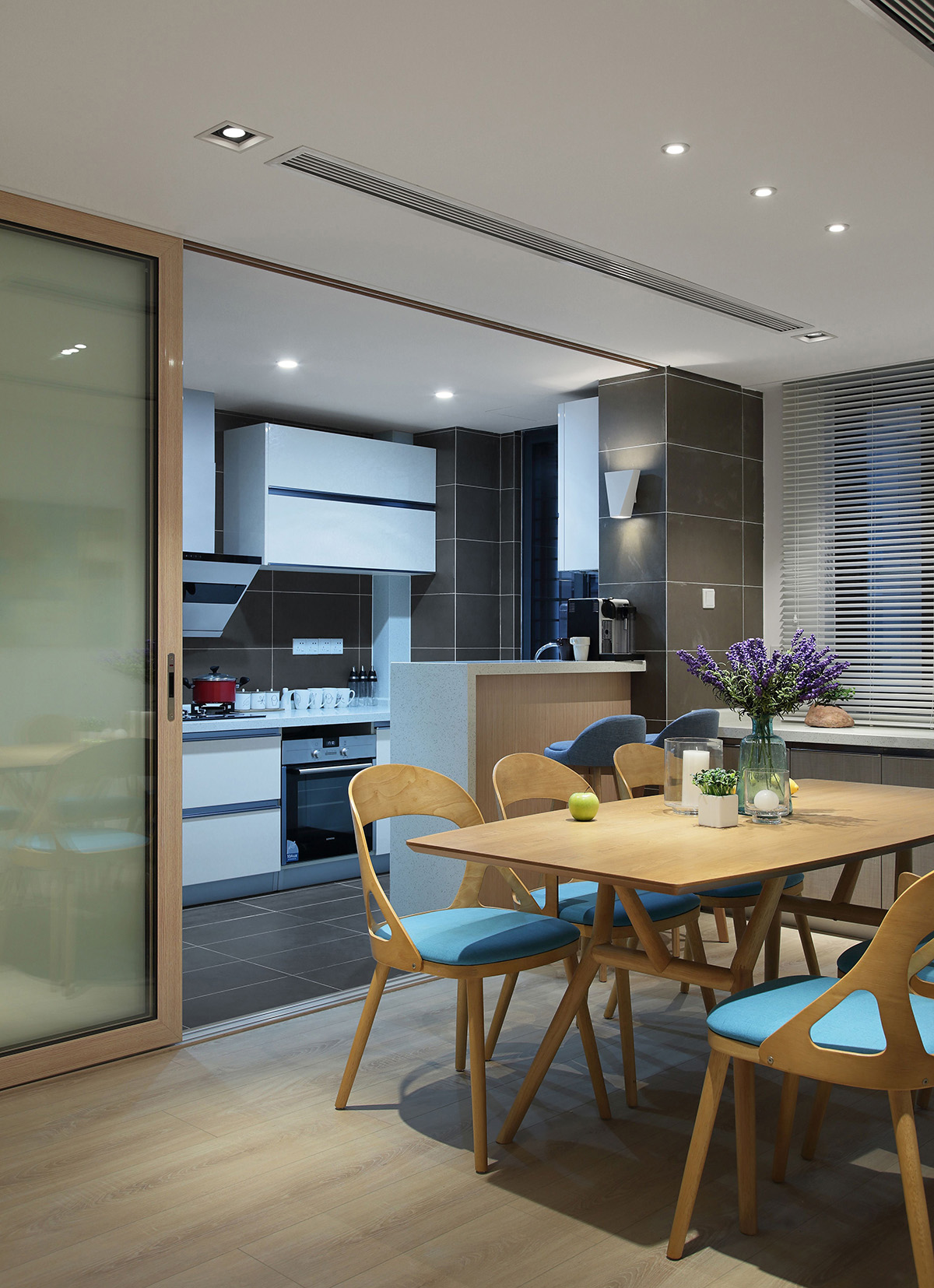 龍湖九里晴川-現(xiàn)代簡約-臥室設計效果圖