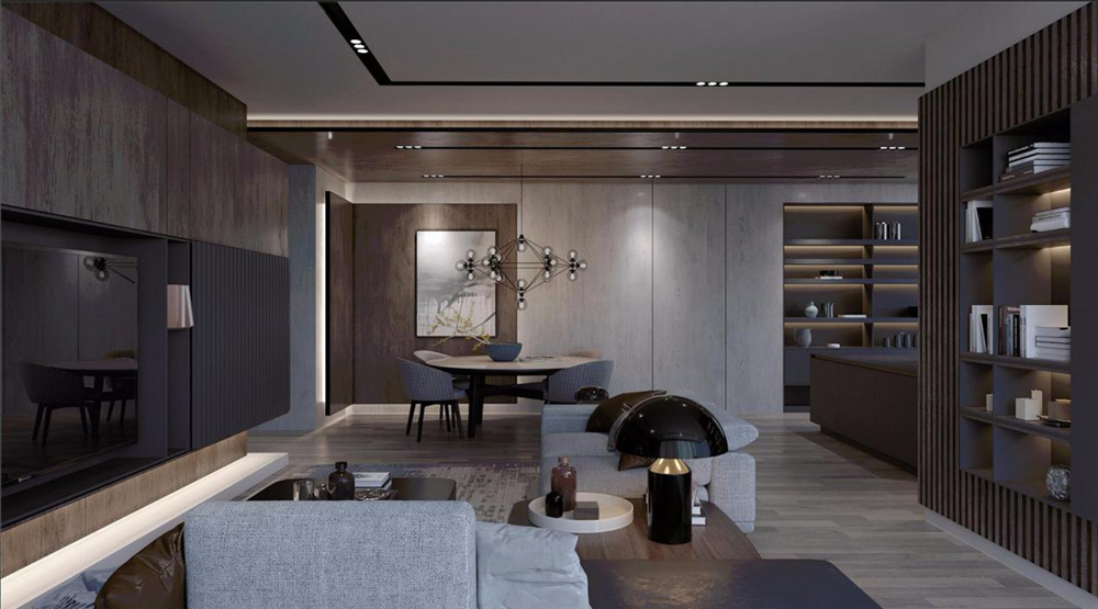 龍湖九里晴川-現(xiàn)代簡約-臥室設(shè)計(jì)效果圖