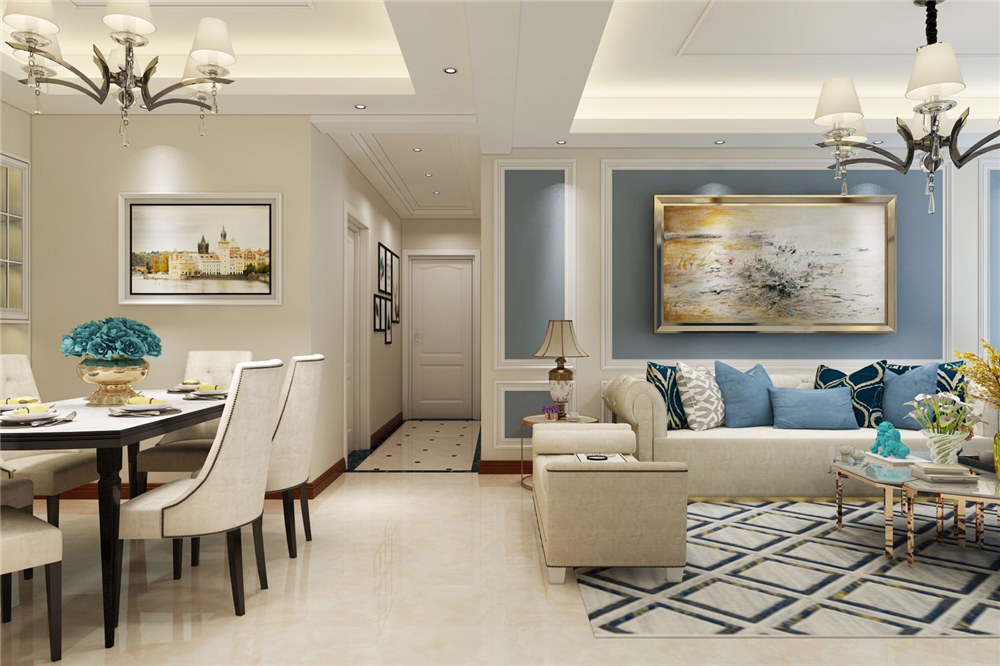 龍湖九里晴川-現代簡約-臥室設計效果圖