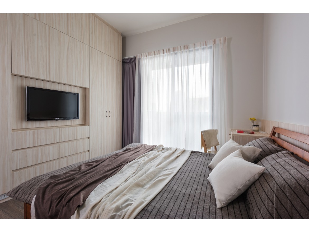 龍湖九里晴川-現(xiàn)代簡約-臥室設(shè)計(jì)效果圖